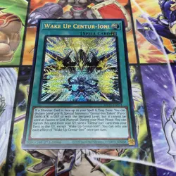 YUGIOH x1 MP25-EN074 WAKE UP CENTUR-ION! - SECRET RARE 1st EDITION - Image 1