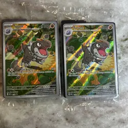 2x Tyrunt 070 Promo Card SEALED Prefect Order Etb Promo Full Art NM Lot Of 2 - Image 1