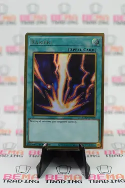 *** RAIGEKI *** 1ST EDITION GOLD RARE MGED-EN038 YUGIOH! - Image 1