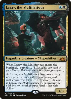 Lazav, the Multifarious Guilds of Ravnica NM Mythic Rare CARD ABUGames - Image 1