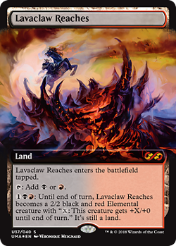 Lavaclaw Reaches (Ultimate Masters Box Topper) FOIL Ultimate Masters NM - Image 1
