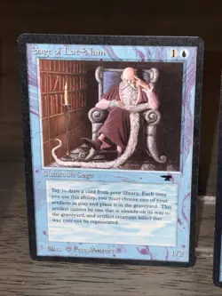 MTG- Sage of Lat-Nam x4 - Antiquities LP - Image 5