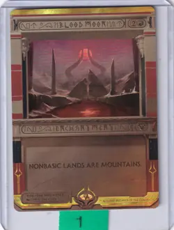 Blood Moon FOIL * Masterpiece Series Amonkhet Invocations MTG - Image 1