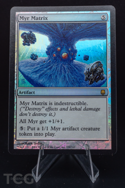 Myr Matrix - 2004 Magic the Gathering - Darksteel Foil - Image 1