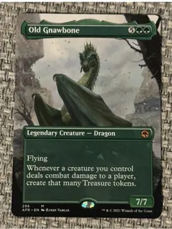 Old Gnawbone - AFR 296 - Non-Foil - Magic The Gathering - Mint - Borderless - Image 1