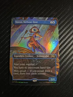 Vnwxt, Verbose Host (Borderless) Aetherdrift Foil - Image 1