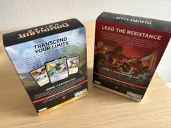 Unopened 2 Pack Painbow And Rebellion Rising Dominaria Phyrexia MTG Commander - Image 3
