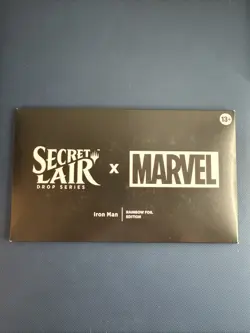 MTG Secret Lair: Marvel's Iron Man - Rainbow Foil Edition New Sealed - Image 1