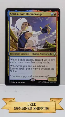 Sokka, Bold Boomeranger Avatar: The Last Airbender Regular - Image 1