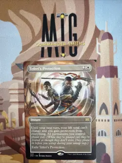 Teferi's Protection 🔥 Borderless NonFOIL 🔥 MTG NM Double Masters (343) - Image 1