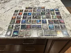 Full Art Land Lot x65 - Magic The Gathering Full Art Basic Land Lot - Image 1