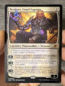Tezzeret, Cruel Captain M/NM Magic: The Gathering MTG Edge Of Eternities - Image 1