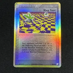 Warp Point 85/95 Team Magma vs Team Aqua Reverse Holo Pokemon Card TCG - Image 1