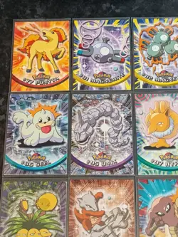 20 X Pokemon Topps Series 2 Trading Cards Bundle - Image 2