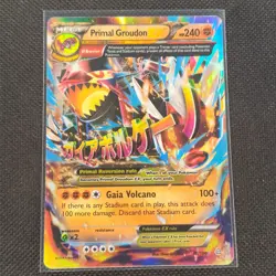 Primal Groudon EX - 86/160 - Ultra Rare - Primal Clash - Pokemon Card - LP - Image 1