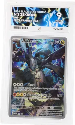 N’s Zekrom #031 - ACE 9 Mint - 2026 ETB Black star promo - Pokemon TCG - Image 5