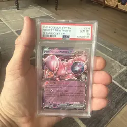 Team Rocket's Mewtwo EX Pokemon PSA 10! - Image 1