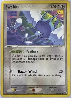Swablu 67/106 Common Emerald Pokemon Lightly Played - Image 1