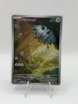 Ferroseed 148/086 Illustration Rare White Flare Pokemon Near Mint - Image 1