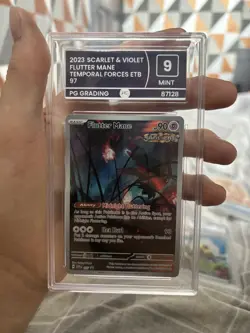 PSA 9 Flutter Mane 097 (Pokemon Center Stamp) 097 SV Promo Card - Image 1