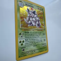 Pokemon TCG Nidoking Base Set 11/102 Holo WOTC Wizards Card LP - Image 2