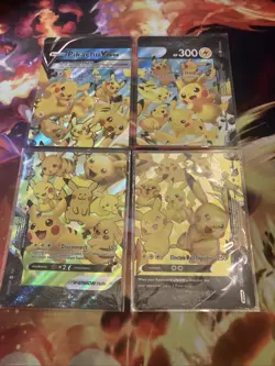 Pikachu V-Union - SWSH139-142 - Pokemon TCG: Celebrations Promo 4 Card Set - Image 1