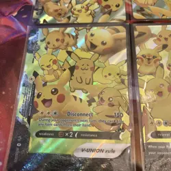 Pikachu V-Union - SWSH139-142 - Pokemon TCG: Celebrations Promo 4 Card Set - Image 4