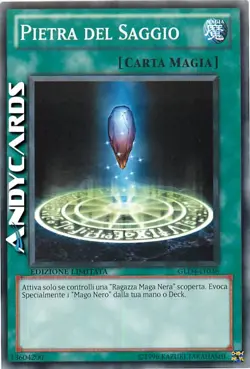 PIETRA DEL SAGGIO (Sage's Stone) • Comune • GLD4 IT038 • Lim • Yugioh ANDYCARDS - Image 1