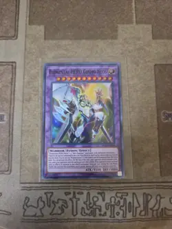 YUGIOH ELEMENTAL HERO COSMO NEOS SAST-EN036 SUPER UNLIMITED ED NM - Image 1