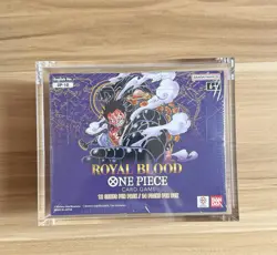 One Piece TCG Royal Blood OP10 New Sealed Booster Box 24 Packs, English Edition - Image 1