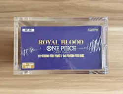 One Piece TCG Royal Blood OP10 New Sealed Booster Box 24 Packs, English Edition - Image 5