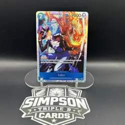 Sabo OP15-046 SR One Piece TCG OP15 Foil English Adventure On Kami's Island - Image 1