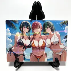 Yor Forger Makima Fubuki Sexy Hot Anime Waifu Girl Lewd Goddess Story Art Card - Image 2