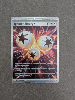 Pokemon Card 2025 IGNITION ENERGY Ultra Rare UR 124/094 Phantasmal Flames NM/M - Image 2