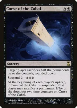 Curse of the Cabal Time Spiral NM Black Rare MAGIC THE GATHERING CARD ABUGames - Image 1