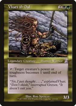 Vhati il-Dal Time Spiral - Timeshifted NM Black Green Special CARD ABUGames - Image 1