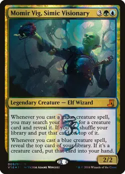 Momir Vig, Simic Visionary FOIL From the Vault: Lore NM CARD ABUGames - Image 1
