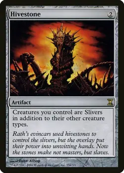 Hivestone Time Spiral HEAVILY PLD Artifact Rare MAGIC GATHERING CARD ABUGames - Image 1