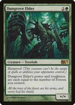 Dungrove Elder Magic 2012 / M12 NM Green Rare MAGIC GATHERING CARD ABUGames - Image 1