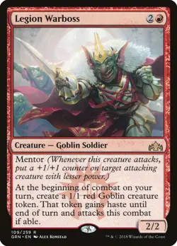 Legion Warboss Guilds of Ravnica NM Red Rare MAGIC THE GATHERING CARD ABUGames - Image 1