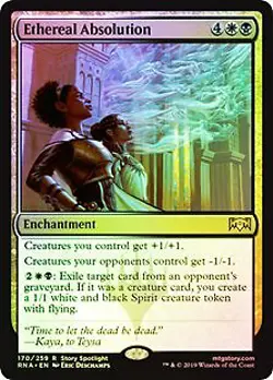 Ethereal Absolution FOIL Ravnica Allegiance NM White Black Rare CARD ABUGames - Image 1