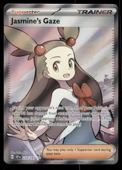 Pokemon Cards Jasmine's Gaze 233/191 Surging Sparks Ultra Rare NM - Image 1