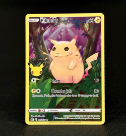 Pokemon TCG Card Pikachu 5/25 Celebrations 25th Anniversary Full Art Holo - G-4 - Image 1
