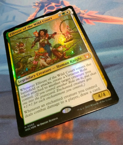 Ellivere of the Wild Court FOIL - Wilds of Eldraine Commander- NM (See pics) MTG - Image 3