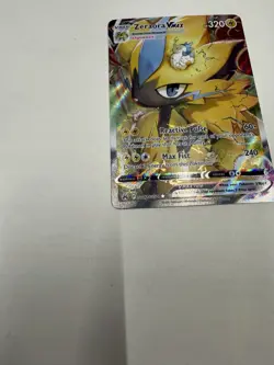 2023 Pokemon SWSH Crown Zenith Zeraora VMAX Galarian Gallery #GG42/GG70 - Image 2