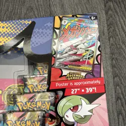 Pokemon TCG Ascended Heroes Mega Gardevoir Premium Poster Collection New ✅ - Image 4