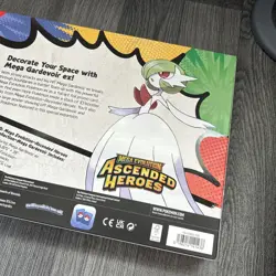 Pokemon TCG Ascended Heroes Mega Gardevoir Premium Poster Collection New ✅ - Image 5