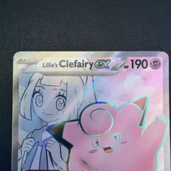 Pokemon Lillies Clefairy EX Journey Together Card 173/159 Near Mint Condition NM - Image 5