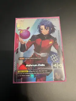 Athrun Zala Alternate Art Winner Foil - ST04-011 C+ NM - Gundam TCG Card Game - Image 1