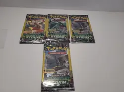4x Pokemon Packs Celestial Storm Sun & Moon Mini Booster Pack Pokemon Rare 2018 - Image 2